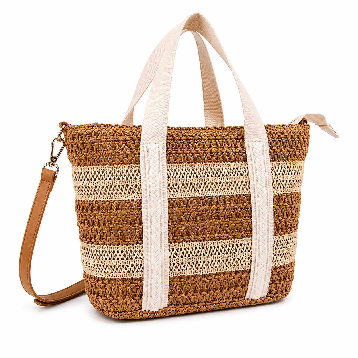 Cesta Eloise Natural Beige - Imagen 4
