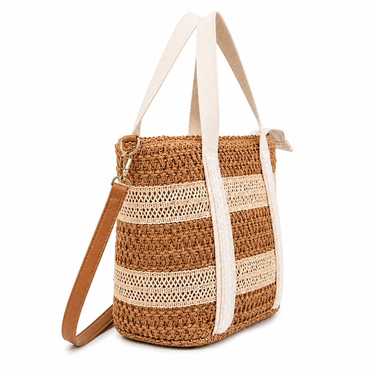 Cesta Eloise Natural Beige - Imagen 2