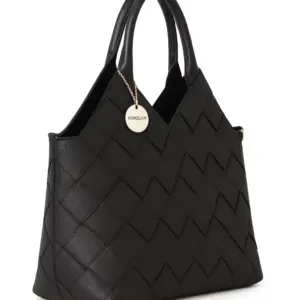 Bolso Trenzado Kassandra Negro