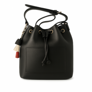 Bolso Ariana negro bombonera