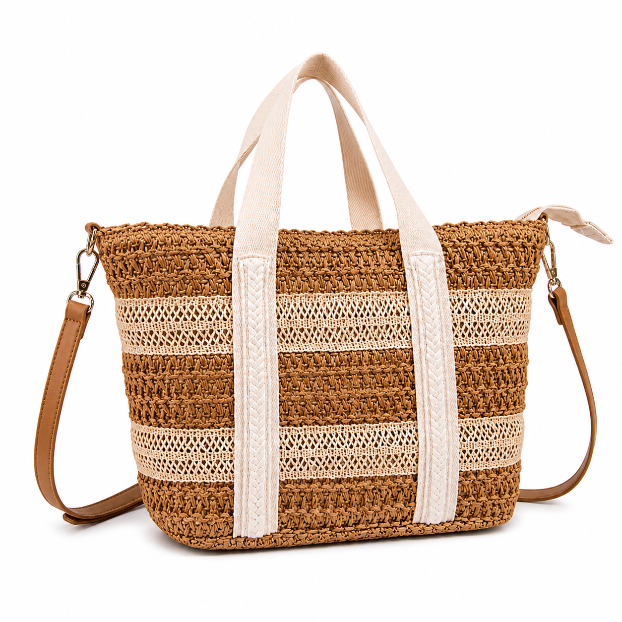 Cesta Eloise Natural Beige - Imagen 3