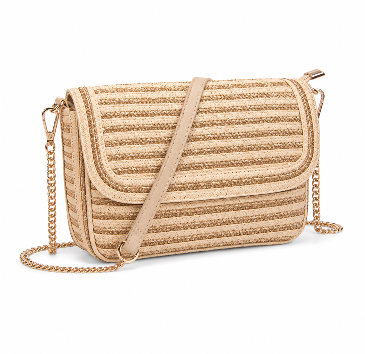 Bandolera Adela Beige oro - Imagen 2