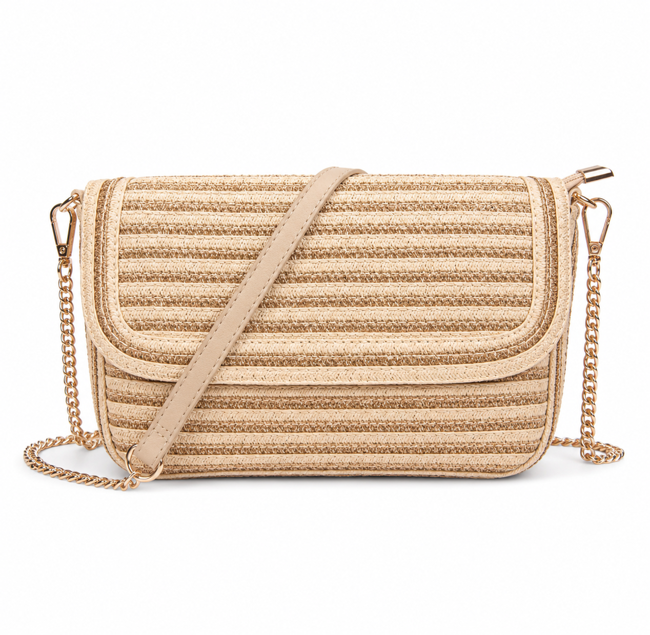 Bandolera Adela Beige oro