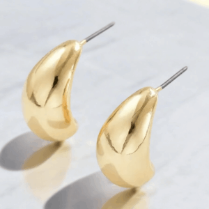 Pendientes Gota Dorados