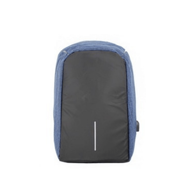 Mochila unisex antirrobo azul - Imagen 3