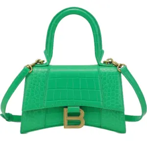 Mini bolso Coco con B verde