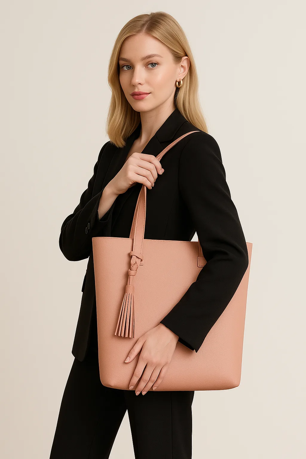 Bolso New Classic rosa - Imagen 6