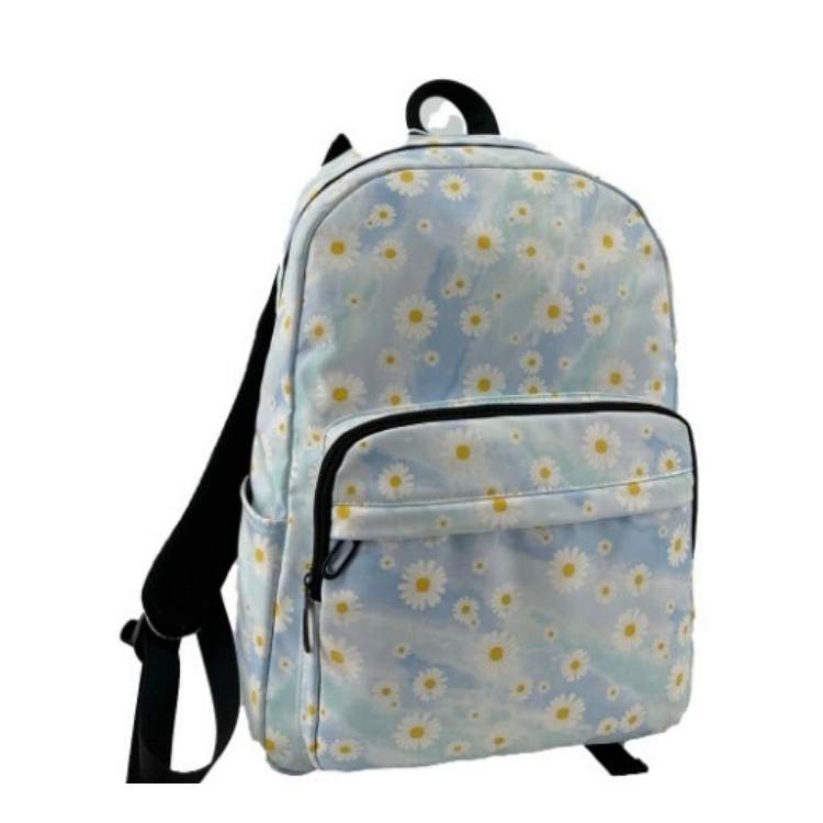 Mochila flores Mustique azul