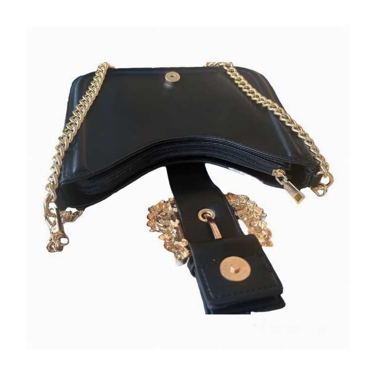 Bolso barroco inspiración italiana negro - Imagen 3