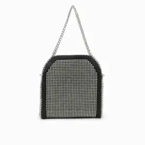 Bolso Falabella Black Silver