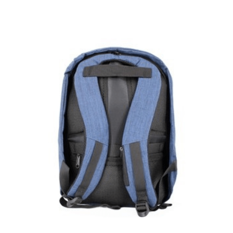 Mochila unisex antirrobo azul - Imagen 2