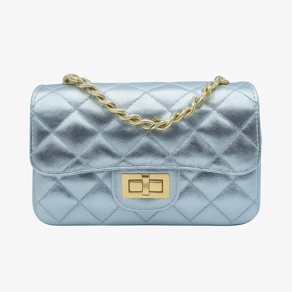 Bandolera Vanity Plata