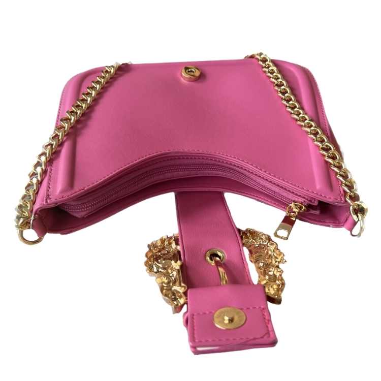 Bolso barroco inspiración italiana rosa - Imagen 3