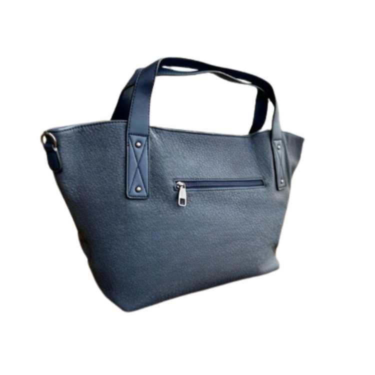 Bolso London con borlas color azul - Imagen 2