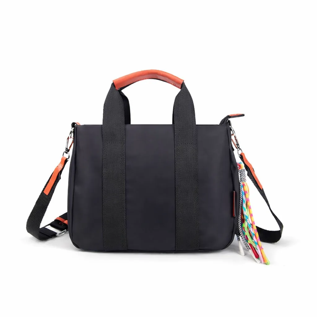 Bolso Kendall negro y marrón