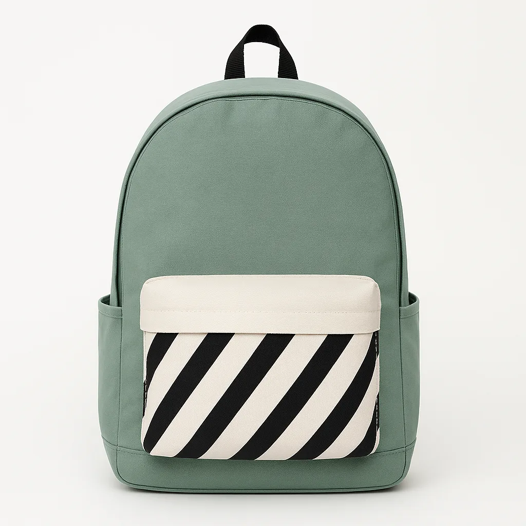 Mochila rayas Antilles verde