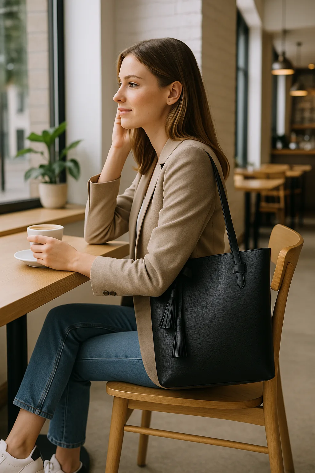 Bolso New Classic negro - Imagen 4