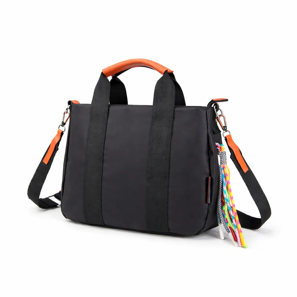 Bolso Kendall negro y marrón - Imagen 2