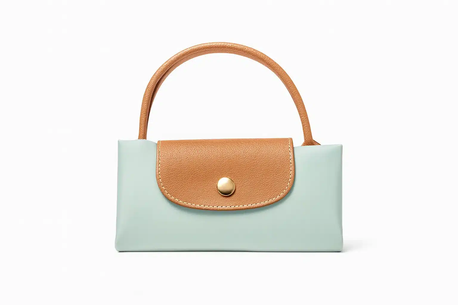 Bolso Nylon plegable gris - Imagen 2