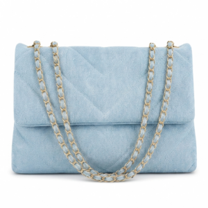 Bolso Emily denim azul celeste