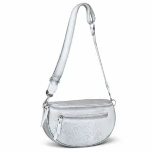 Riñonera Capri Plata