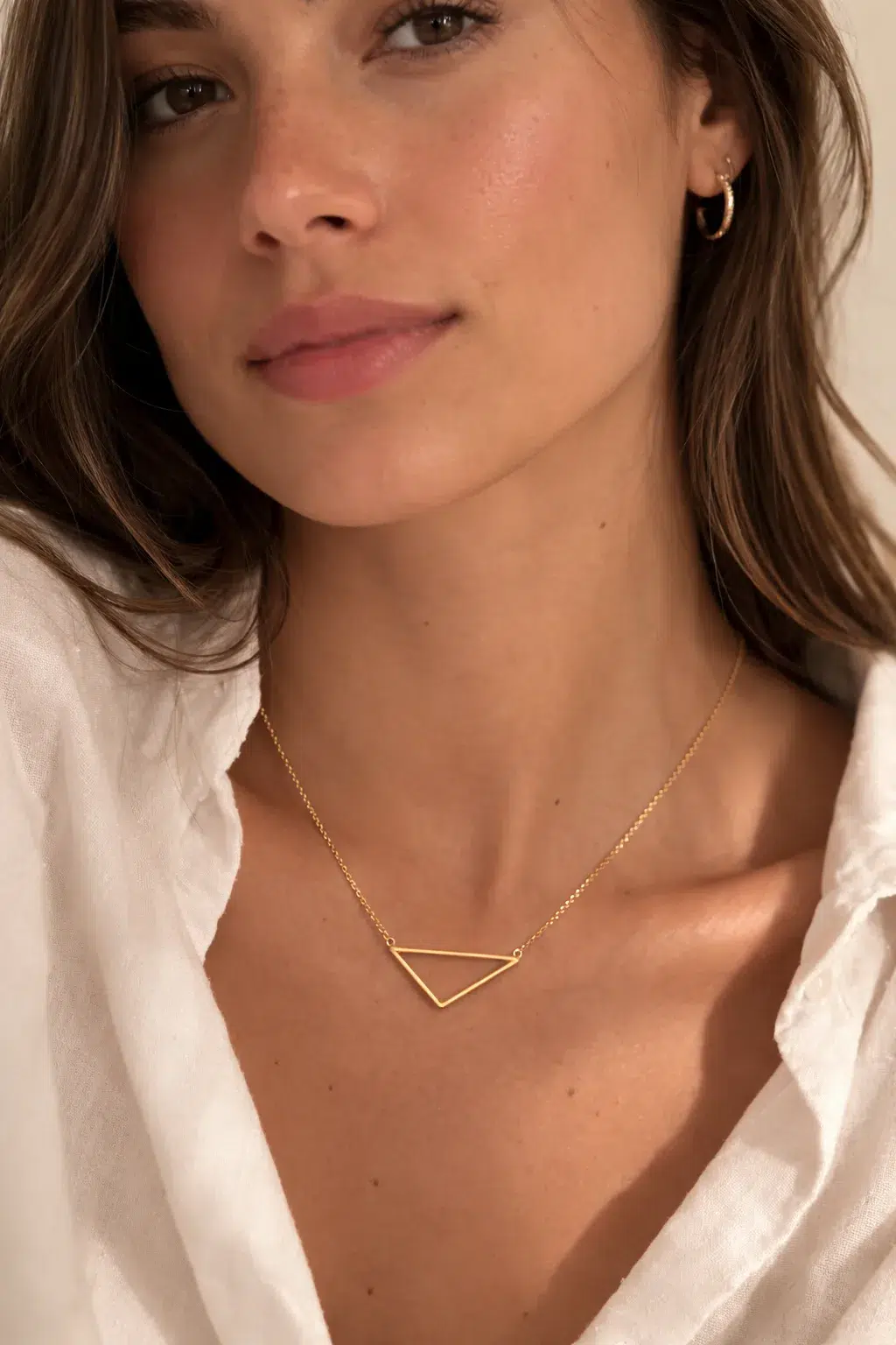 Collar triángulo desigual - Imagen 2