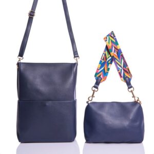 Bolso doble Celine azul